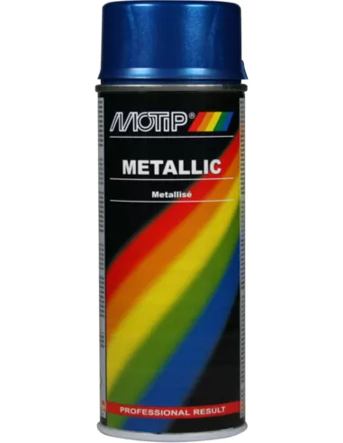 Metallic Lak Blauw Motip